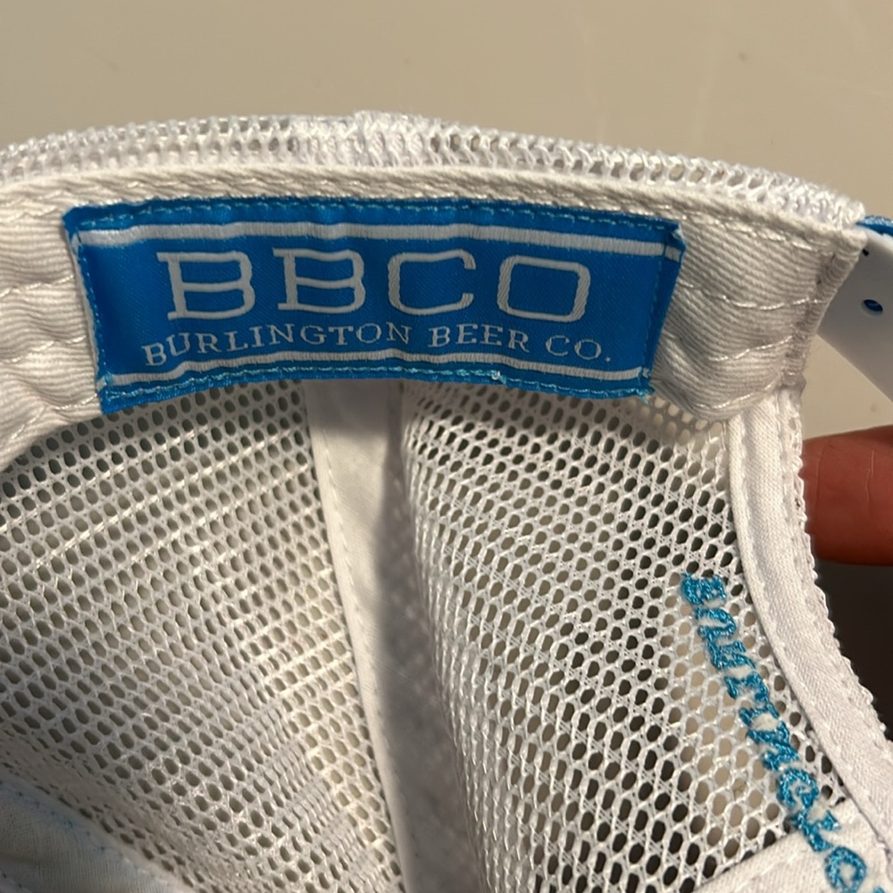Burlington Beer Company Truckers Cap Light Blue and White. SnapBack OS fits Most - Picture 6 of 9